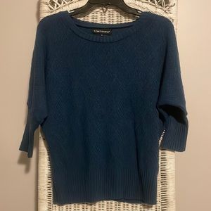 Contempo medium blue sweater